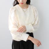 シャギージャカードブラウス | GeeRA | 詳細画像13