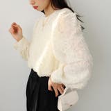 シャギージャカードブラウス | GeeRA | 詳細画像14