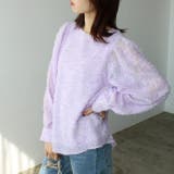 シャギージャカードブラウス | GeeRA | 詳細画像5