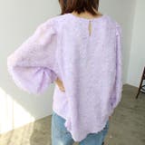 シャギージャカードブラウス | GeeRA | 詳細画像6