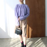 前後2WAYブロック柄レースシャツ | GeeRA | 詳細画像18