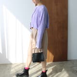 前後2WAYブロック柄レースシャツ | GeeRA | 詳細画像20