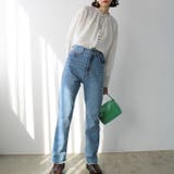 前後2WAYブロック柄レースシャツ | GeeRA | 詳細画像9