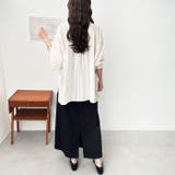 きらきらシアーストライプジャカードシャツ | GeeRA | 詳細画像14