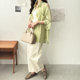 きらきらシアーストライプジャカードシャツ | GeeRA | 詳細画像3