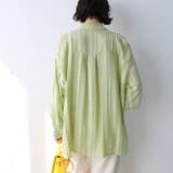 きらきらシアーストライプジャカードシャツ | GeeRA | 詳細画像7