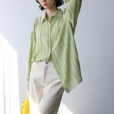 きらきらシアーストライプジャカードシャツ | GeeRA | 詳細画像9