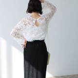 3Dレースブラウス | GeeRA | 詳細画像10