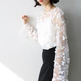 3Dレースブラウス | GeeRA | 詳細画像3