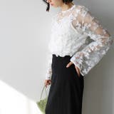 3Dレースブラウス | GeeRA | 詳細画像4
