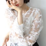 3Dレースブラウス | GeeRA | 詳細画像6