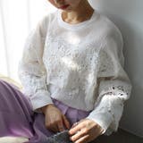 フラワーモチーフレースブラウス | GeeRA | 詳細画像14 