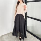 パール調ビーズ付キーネックブラウス | GeeRA | 詳細画像17