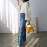 ワッシャー素材バルーン袖ブラウス | GeeRA | 詳細画像16