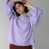 ワッシャー素材バルーン袖ブラウス | GeeRA | 詳細画像2