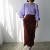 ワッシャー素材バルーン袖ブラウス | GeeRA | 詳細画像5