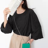 ワッシャー素材バルーン袖ブラウス | GeeRA | 詳細画像6