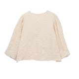 アイボリー | ワッシャー素材バルーン袖ブラウス | GeeRA