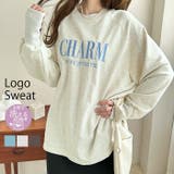 指穴デザイン刺しゅうロゴスウェット | GeeRA | 詳細画像1 