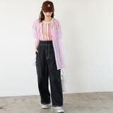 ハイウエストワイドカーゴパンツ | GeeRA | 詳細画像20 