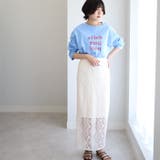 カットレースストレートスカート | GeeRA | 詳細画像9 