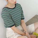 バックリボンリンガーワッフルＴシャツ＜夏服＞ | GeeRA | 詳細画像21 