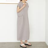 バイカラーステッチバックオープンワンピース＜夏服＞ | GeeRA | 詳細画像9 
