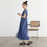 バイカラーステッチバックオープンワンピース＜夏服＞ | GeeRA | 詳細画像16 