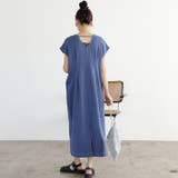 バイカラーステッチバックオープンワンピース＜夏服＞ | GeeRA | 詳細画像17 