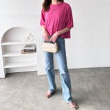 綿混素材ショート丈Tシャツ 夏服 | GeeRA | 詳細画像9