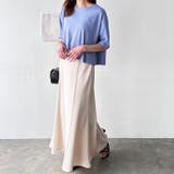 綿混素材ショート丈Tシャツ 夏服 | GeeRA | 詳細画像13