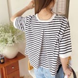 綿混素材ショート丈Tシャツ 夏服 | GeeRA | 詳細画像25