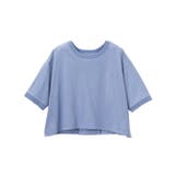 綿混素材ショート丈Tシャツ 夏服 | GeeRA | 詳細画像29