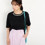 綿混素材ネックレスデザインＴシャツ＜夏服＞ | GeeRA | 詳細画像2 