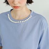 綿混素材ネックレスデザインＴシャツ＜夏服＞ | GeeRA | 詳細画像27 