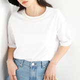 綿混素材ネックレスデザインＴシャツ＜夏服＞ | GeeRA | 詳細画像34 