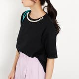 綿混素材ネックレスデザインＴシャツ＜夏服＞ | GeeRA | 詳細画像6 