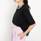 綿混素材ネックレスデザインＴシャツ＜夏服＞ | GeeRA | 詳細画像7 