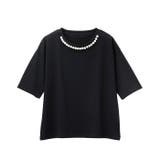 綿混素材ネックレスデザインＴシャツ＜夏服＞ | GeeRA | 詳細画像38 