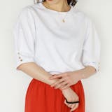 綿混素材タックスリーブTシャツ<夏服> | GeeRA | 詳細画像20