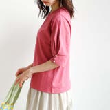 綿混素材タックスリーブTシャツ<夏服> | GeeRA | 詳細画像4