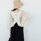 バックオープンサマーメッシュボレロ | GeeRA | 詳細画像10 