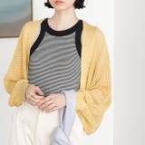 イエロー | バックオープンサマーメッシュボレロ | GeeRA