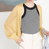 バックオープンサマーメッシュボレロ | GeeRA | 詳細画像12 