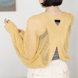 バックオープンサマーメッシュボレロ | GeeRA | 詳細画像20 