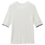 袖口シアーサマーリブニット | GeeRA | 詳細画像77