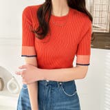 袖口シアーサマーリブニット | GeeRA | 詳細画像21