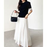 袖口シアーサマーリブニット | GeeRA | 詳細画像39