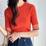 袖口シアーサマーリブニット | GeeRA | 詳細画像13