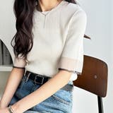 袖口シアーサマーリブニット | GeeRA | 詳細画像23